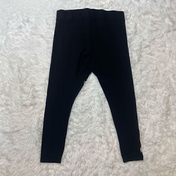 Torrid Skull Leggings Size 2X Black High Rise Stretch Pull On Comfort - Picture 7 of 8